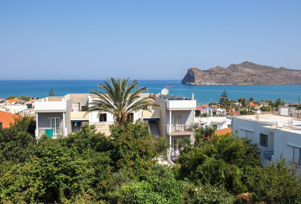 Manias Hotel Apartments Agia Marina Extérieur photo